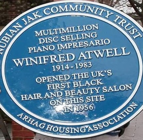 Winifred Atwell Plaque