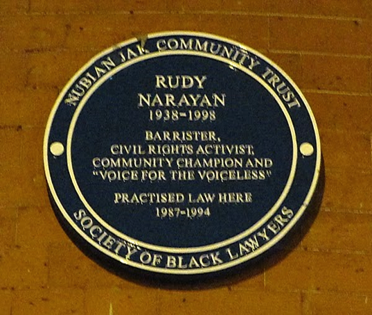rudy Natayan plaque