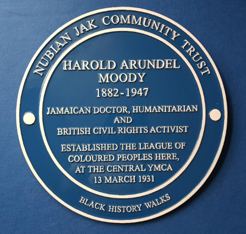 Harole Moody Plaque