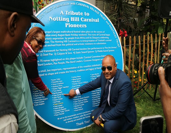 Notting Hill Pioneers plaque