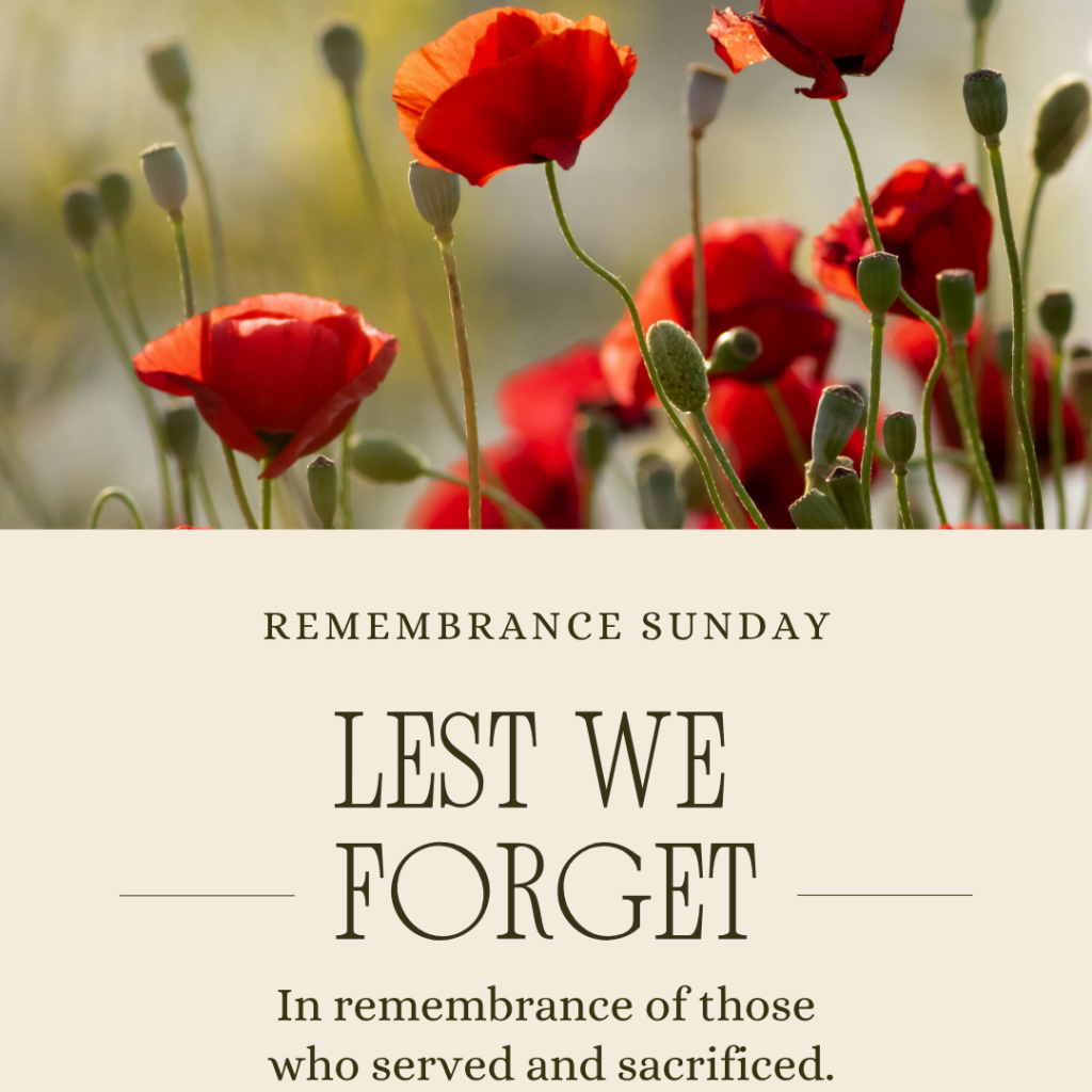 Remembrance Day Instagram Post